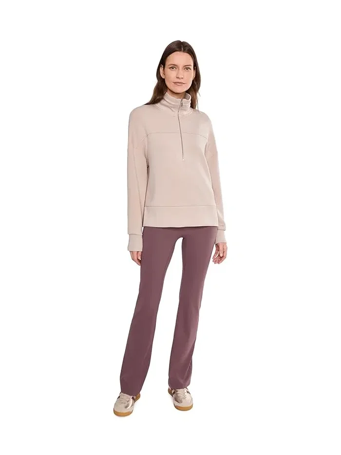 Худи Kayleigh 1/2 Zip Sweat Varley — изображение 2 из 5, грибной