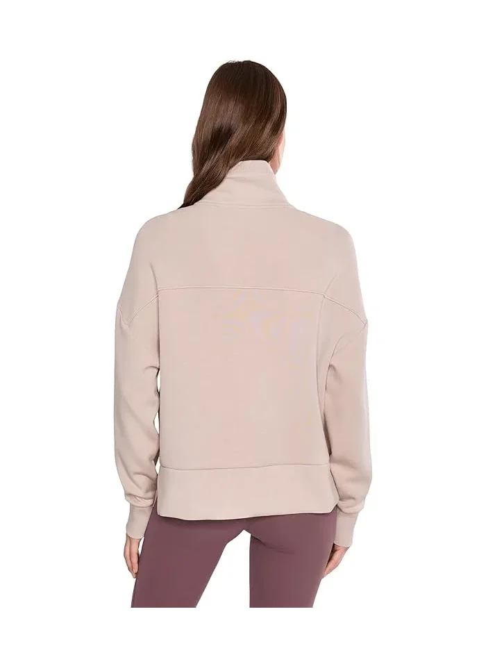 Худи Kayleigh 1/2 Zip Sweat Varley — изображение 4 из 5, грибной