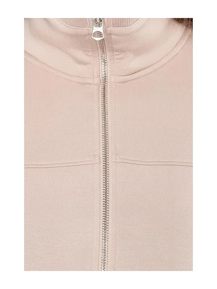 Худи Kayleigh 1/2 Zip Sweat Varley — изображение 5 из 5, грибной