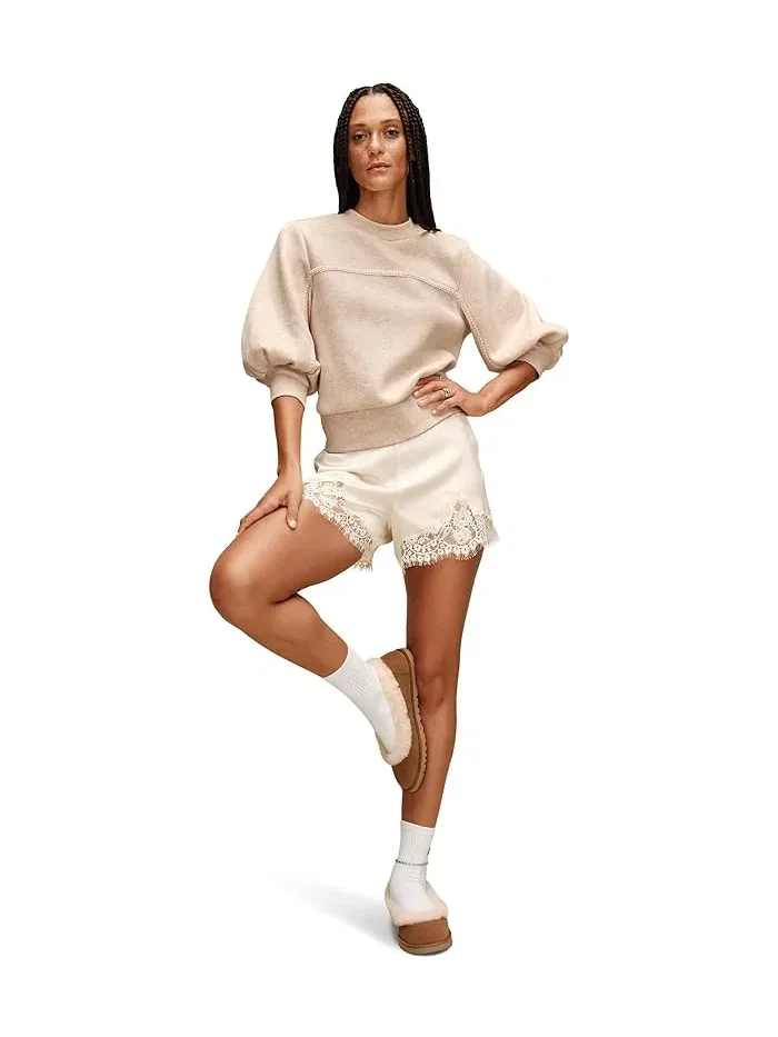 Худи UGG Classic Puff Sleeve Top — изображение 2 из 3, песочный