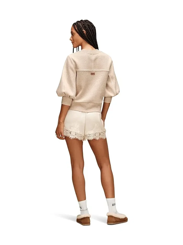 Худи UGG Classic Puff Sleeve Top — изображение 3 из 3, песочный