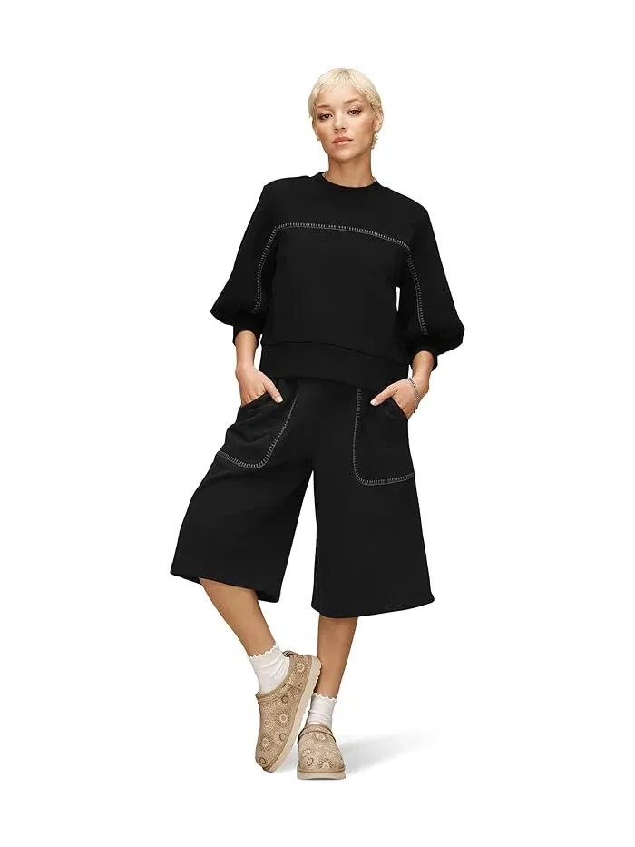 Свитшот с объемным рукавом Classic Puff Sleeve Top UGG — 2