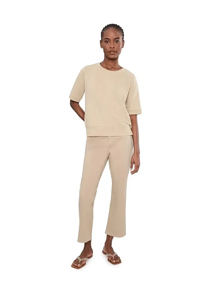 Свитшот с круглым вырезом короткий рукав Garment Dyed Terry Eileen Fisher — 2