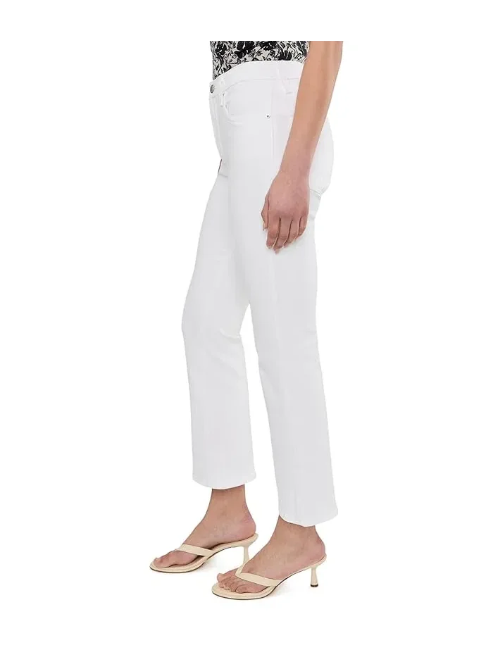Джинсы клеш укороченные The Stretch Flare Crop Madewell — 3