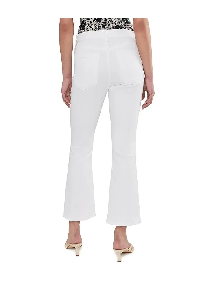 Джинсы клеш укороченные The Stretch Flare Crop Madewell — 4