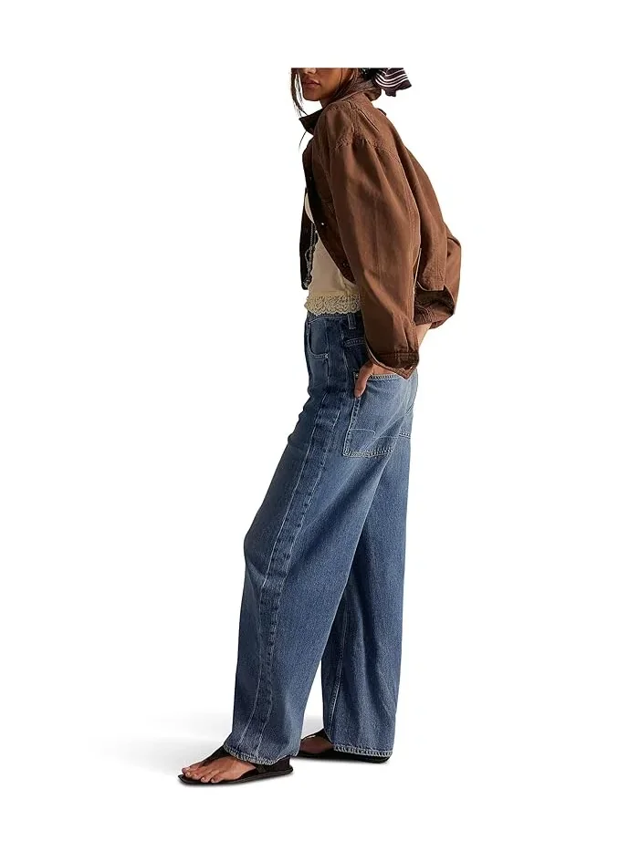 Джинсы baggy We The Free Truro Free People — 2