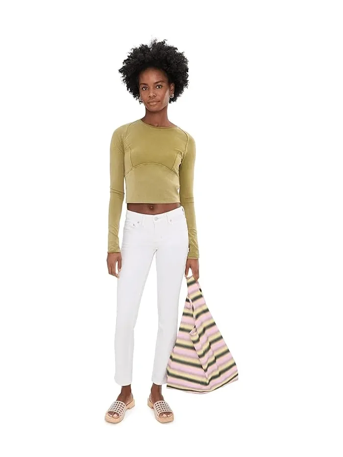 Джинсы slim straight Oracle Free People — 2