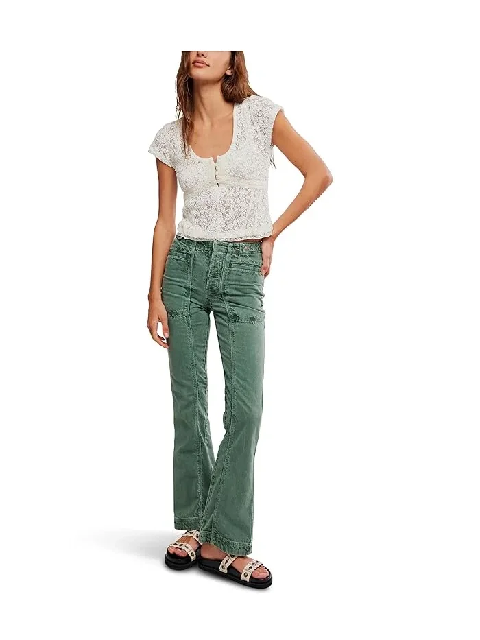 Джинсы буткат Venus Free People — 2