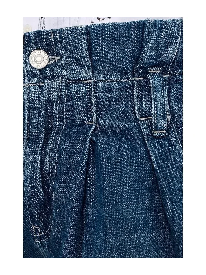 Юбка-джинсы Forager Skirt Jean Free People, Nomad — 5