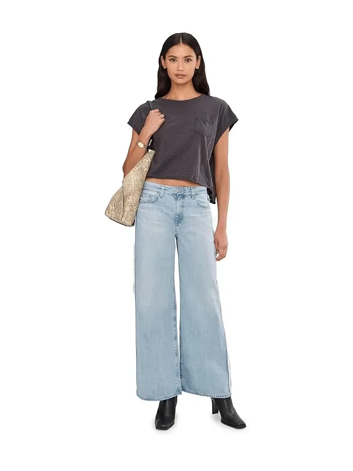 Джинсы Saige Mid-Rise Wide Leg AG Jeans — 2