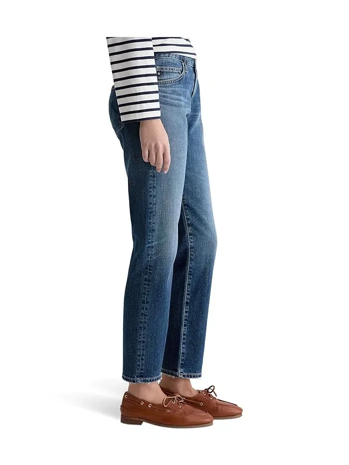 Джинсы Ex-boyfriend Mid-Rise Slouchy Slim AG Jeans, Inspired Gaze — 2