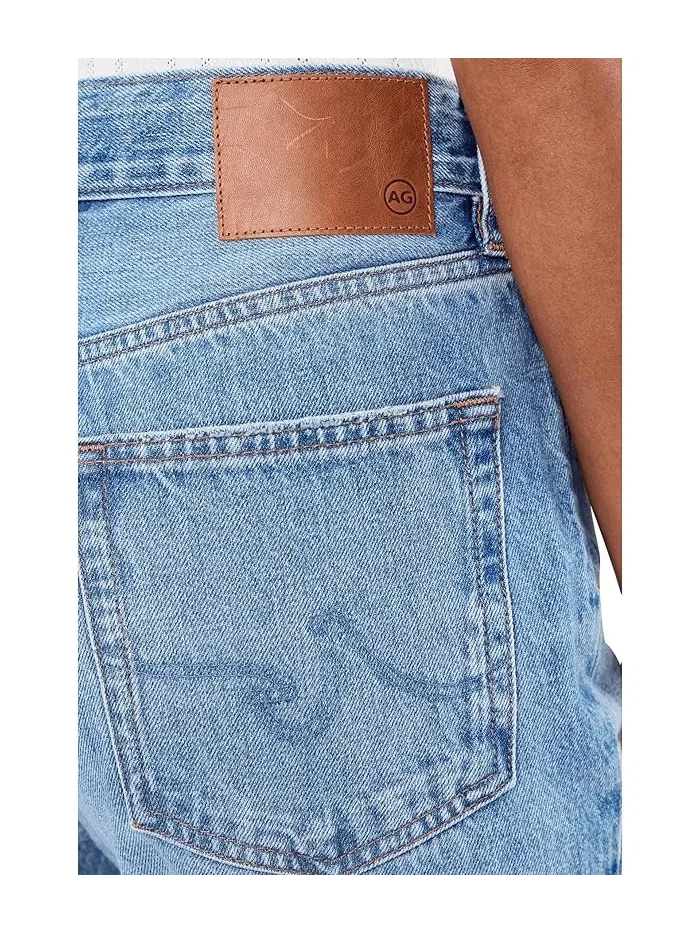 Джинсы прямые узкие Sydney Mid-Rise Stovepipe AG Jeans — 5