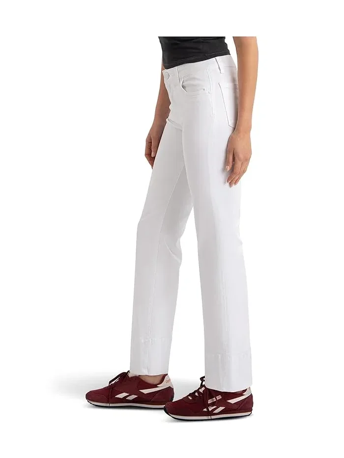 Джинсы Kelsey Mid-Rise Kick Flare Optic White, KUT from the Kloth — 2