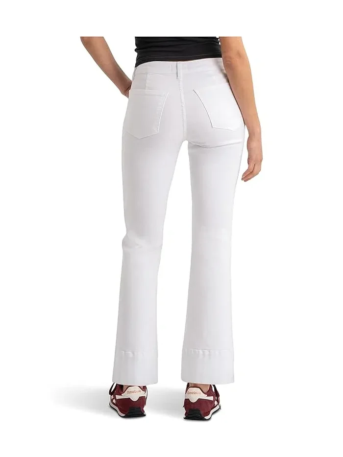 Джинсы Kelsey Mid-Rise Kick Flare Optic White, KUT from the Kloth — 3