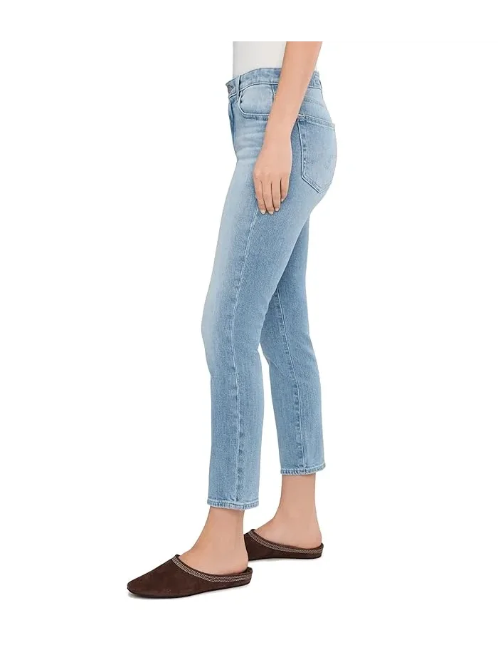 Джинсы Mari Mid-Rise Slim Straight Crop AG Jeans, Cruiser — 3