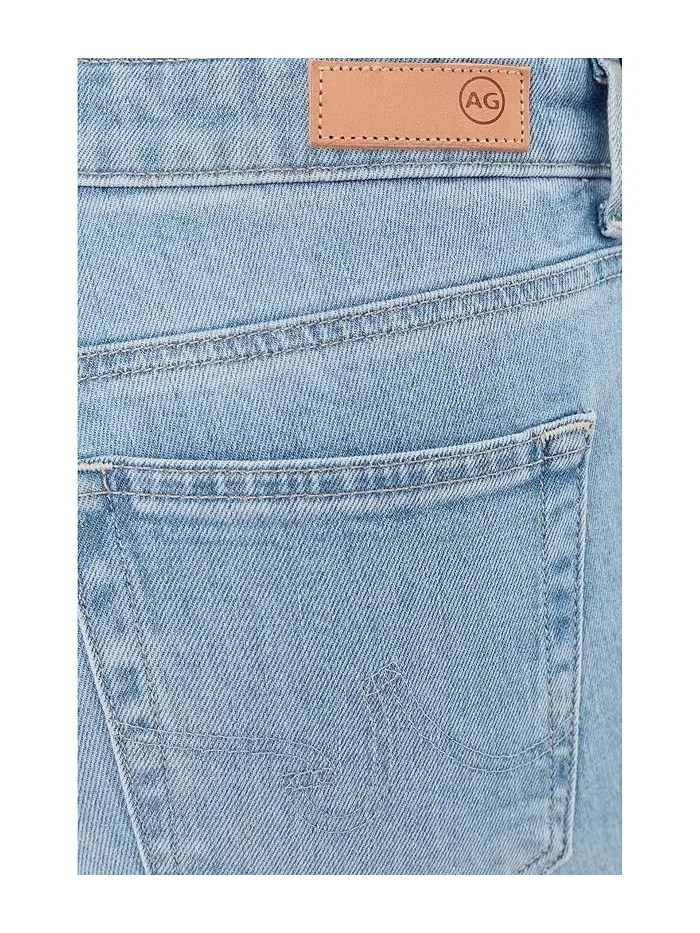 Джинсы Mari Mid-Rise Slim Straight Crop AG Jeans, Cruiser — 5