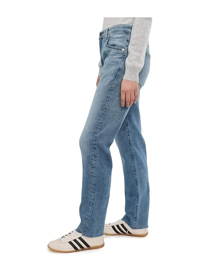 Джинсы расслабленного кроя The Boyfriend Mid-Rise Relaxed Fit AG Jeans — 3