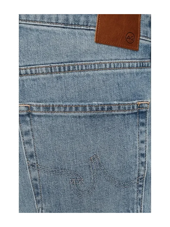 Джинсы расслабленного кроя The Boyfriend Mid-Rise Relaxed Fit AG Jeans — 5