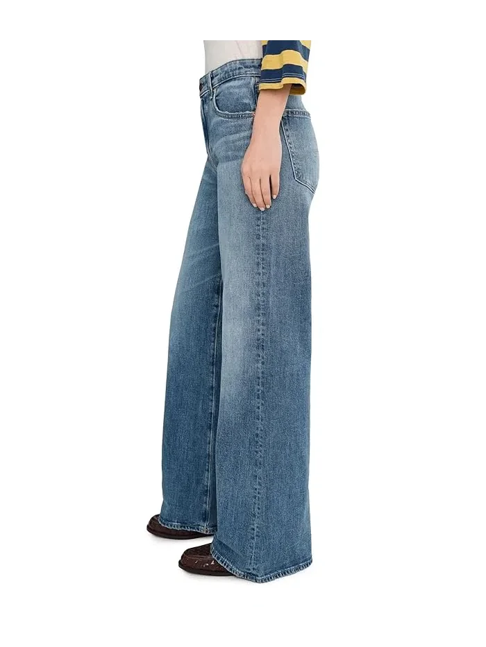 Джинсы Saige Mid-Rise Wide Leg AG Jeans — 3