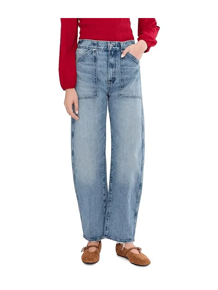Джинсы balloon с военными карманами Madewell, Mckinney Wash — 1