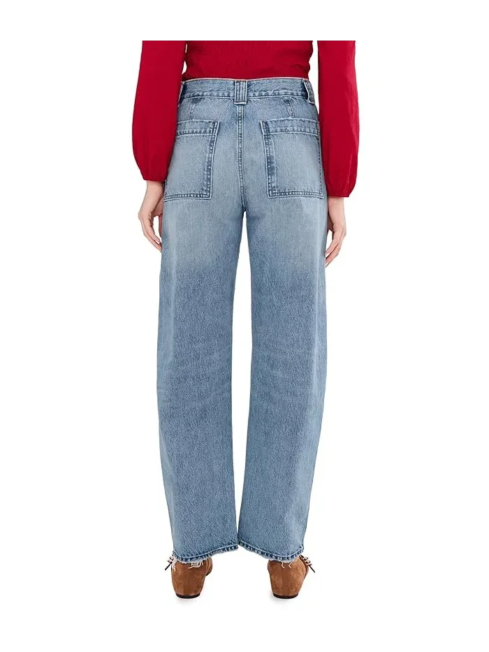 Джинсы balloon с военными карманами Madewell, Mckinney Wash — 4