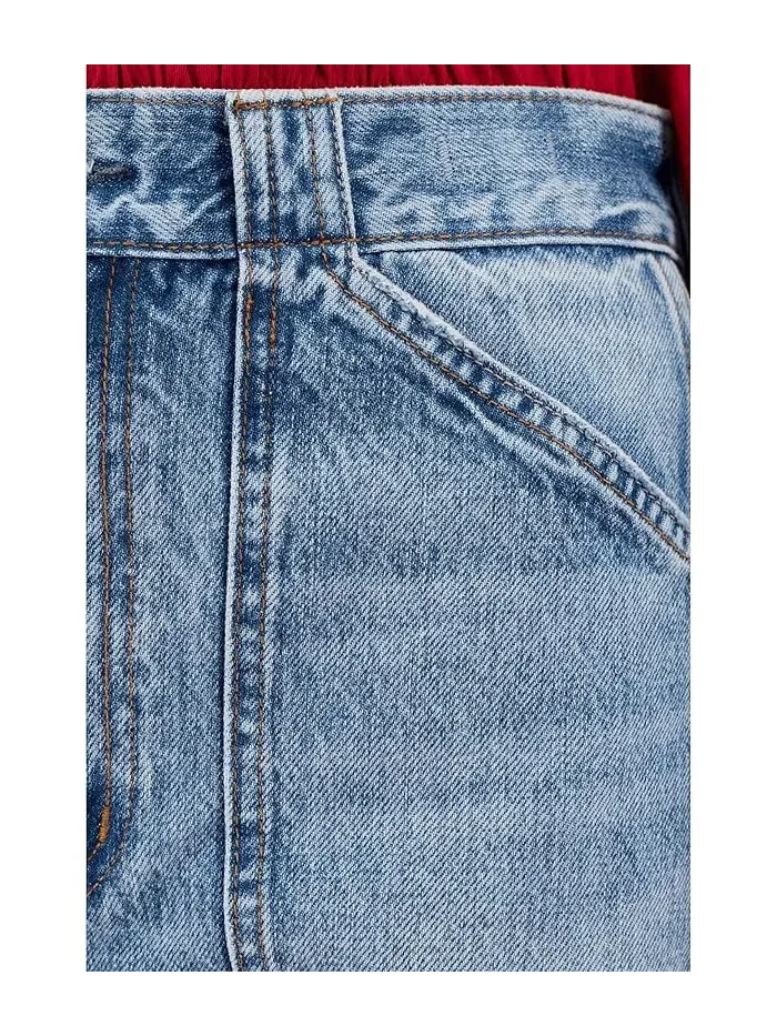 Джинсы balloon с военными карманами Madewell, Mckinney Wash — 5