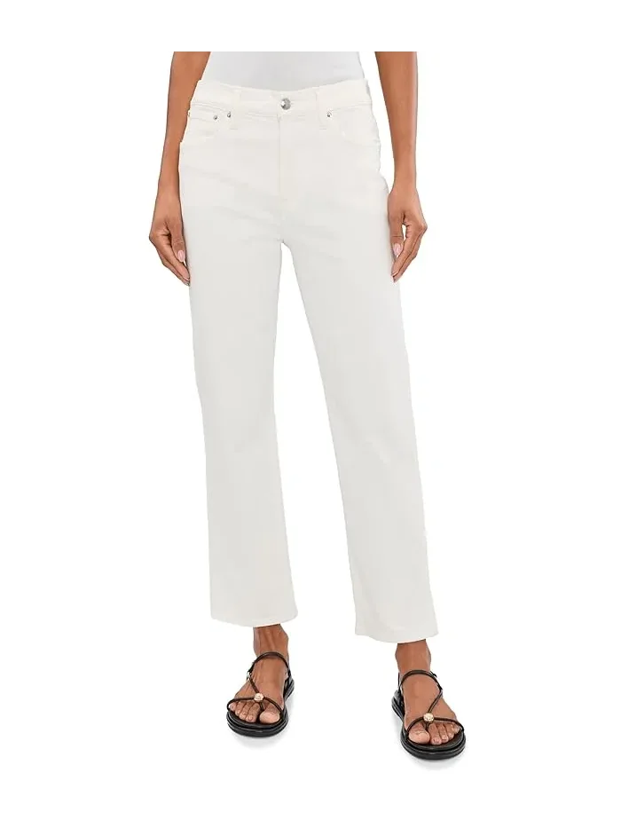 Джинсы прямые высокая посадка The Short Dean Easy Straight Jean Madewell — 1