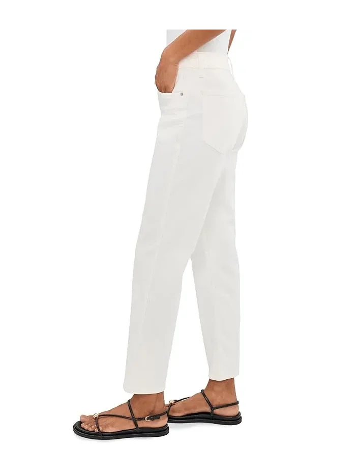 Джинсы прямые высокая посадка The Short Dean Easy Straight Jean Madewell — 3