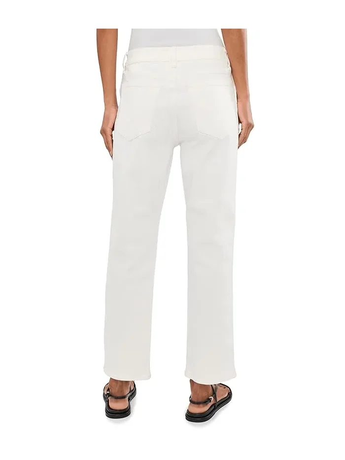 Джинсы прямые высокая посадка The Short Dean Easy Straight Jean Madewell — 4