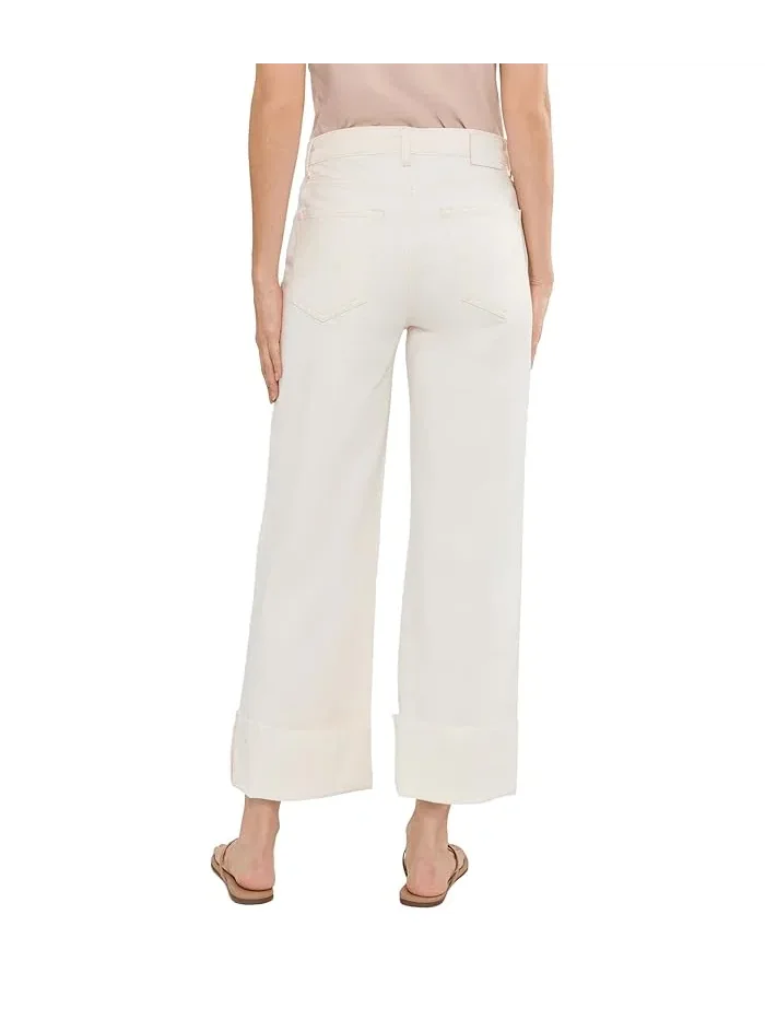 Джинсы с завышенной талией широкие укороченные Saige AG Jeans — 4