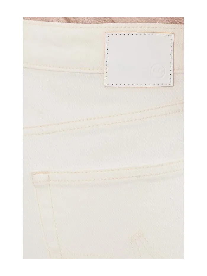 Джинсы с завышенной талией широкие укороченные Saige AG Jeans — 5
