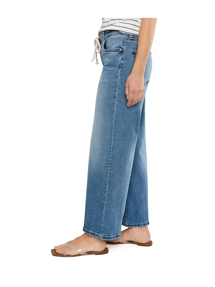 Джинсы прямого кроя Petite Maya High-Rise Wide Leg KUT from the Kloth, Protect — 3