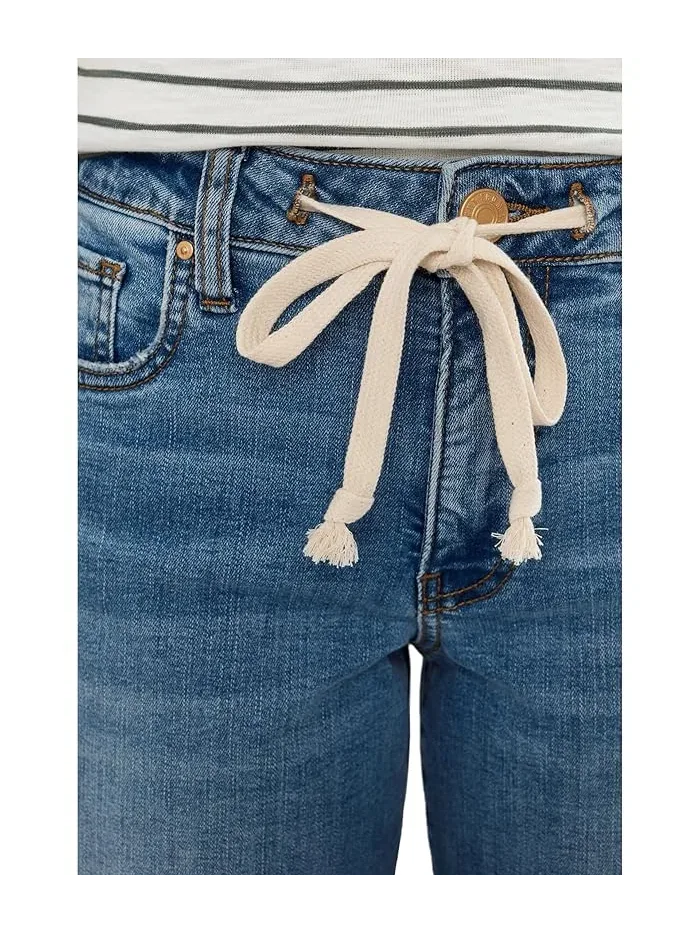 Джинсы прямого кроя Petite Maya High-Rise Wide Leg KUT from the Kloth, Protect — 5