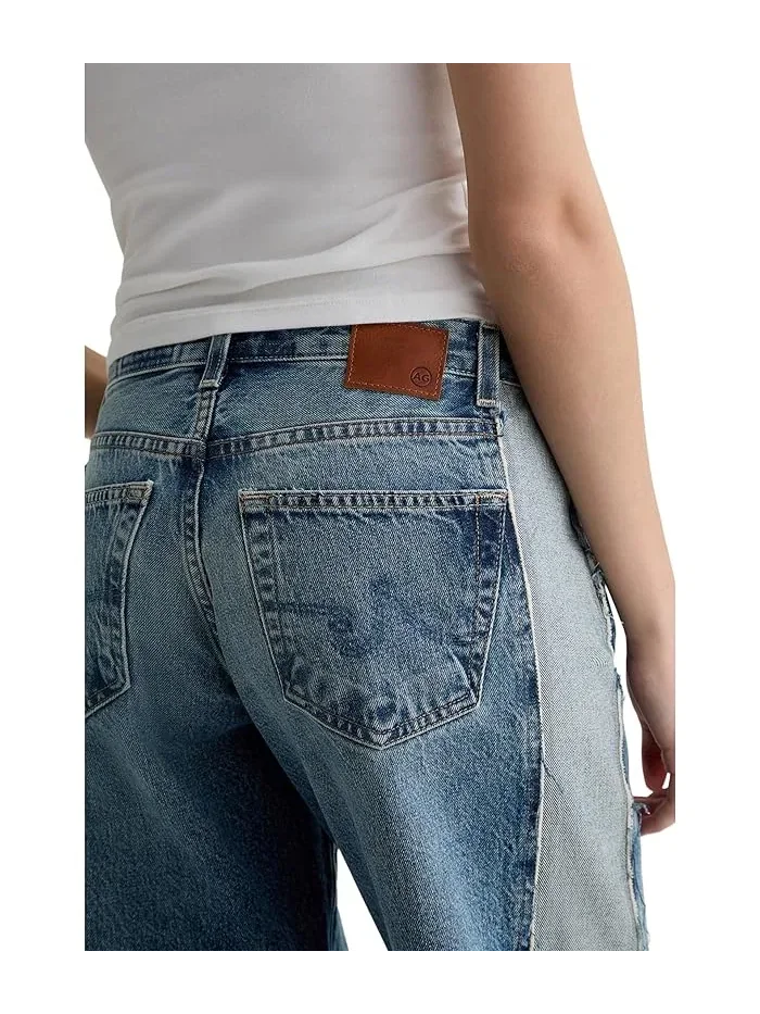 Джинсы свободные Adria Low Rise Baggy Wide Leg AG Jeans, 13 Years Otherworldly — 5