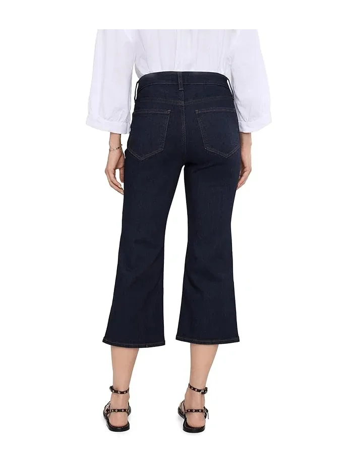 Джинсы клеш укороченные Monica Kick Flare Crop NYDJ, Trail Lands — 4