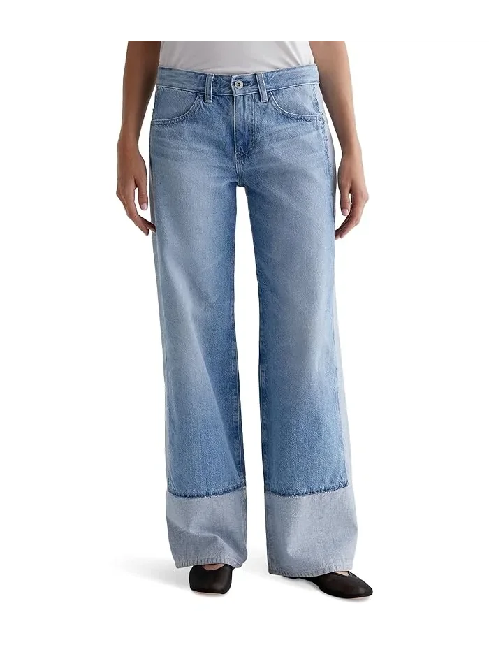 Джинсы baggy wide leg Adria AG Jeans, Mondrian — 1