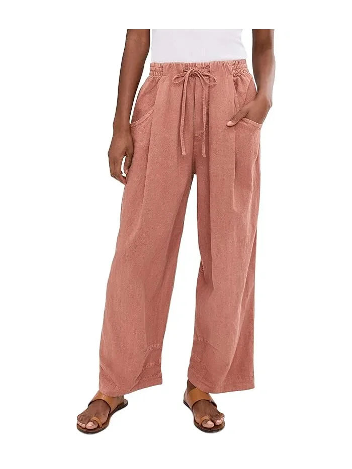 Джинсы расслабленные Chambers Laid Back Pull-On Free People — 1