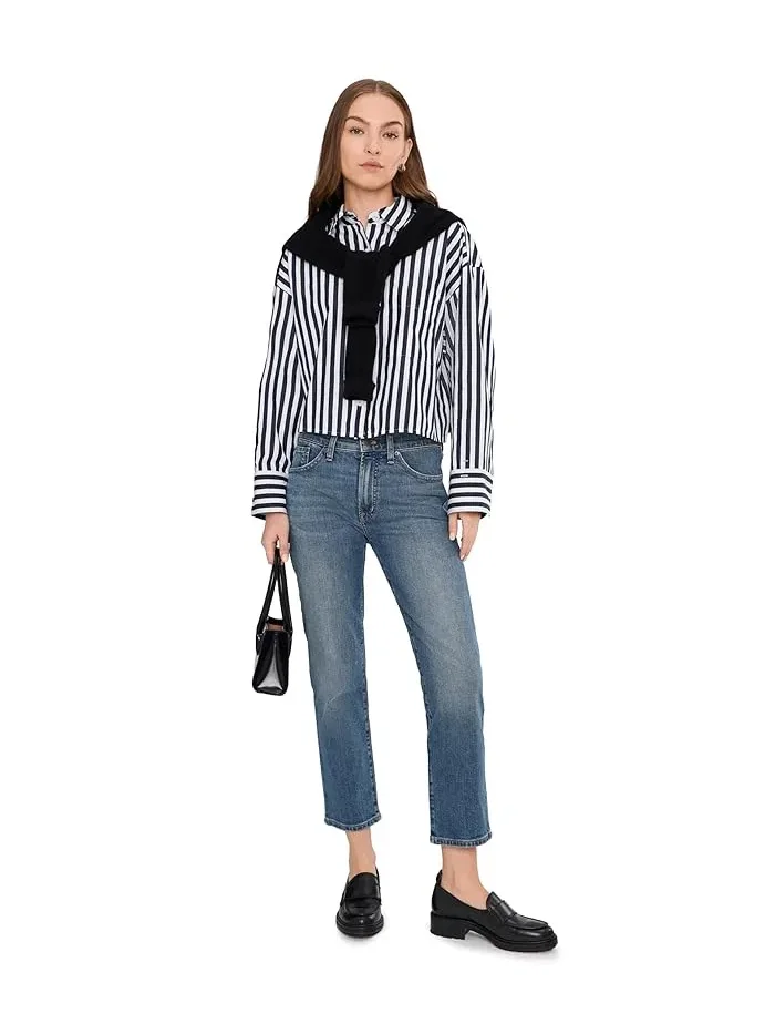 Джинсы slim boyfriend Madewell, Concho Wash — 2