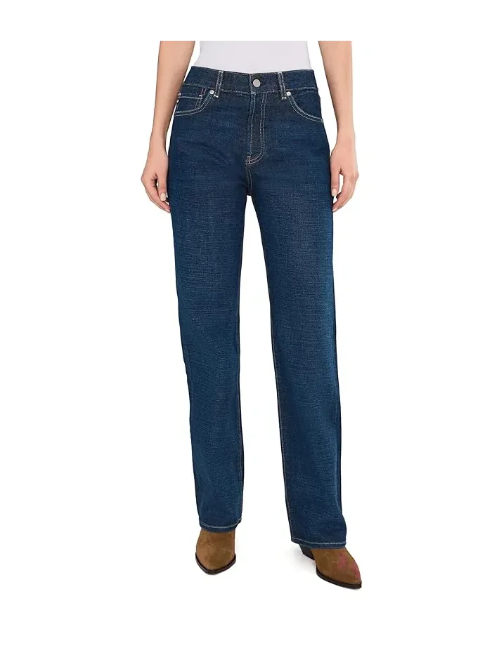 Джинсы прямые узкие модели Sydney Mid-Rise Stovepipe AG Jeans, Outspoken — 1