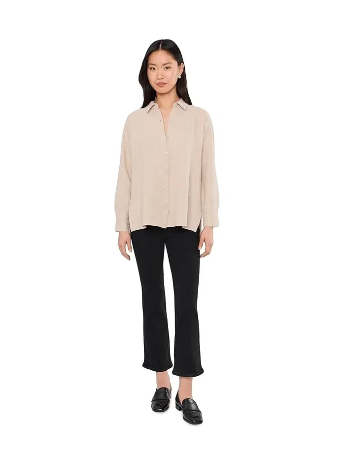 Джинсы клеш укороченные Madewell Stretch Flare Crop — 2
