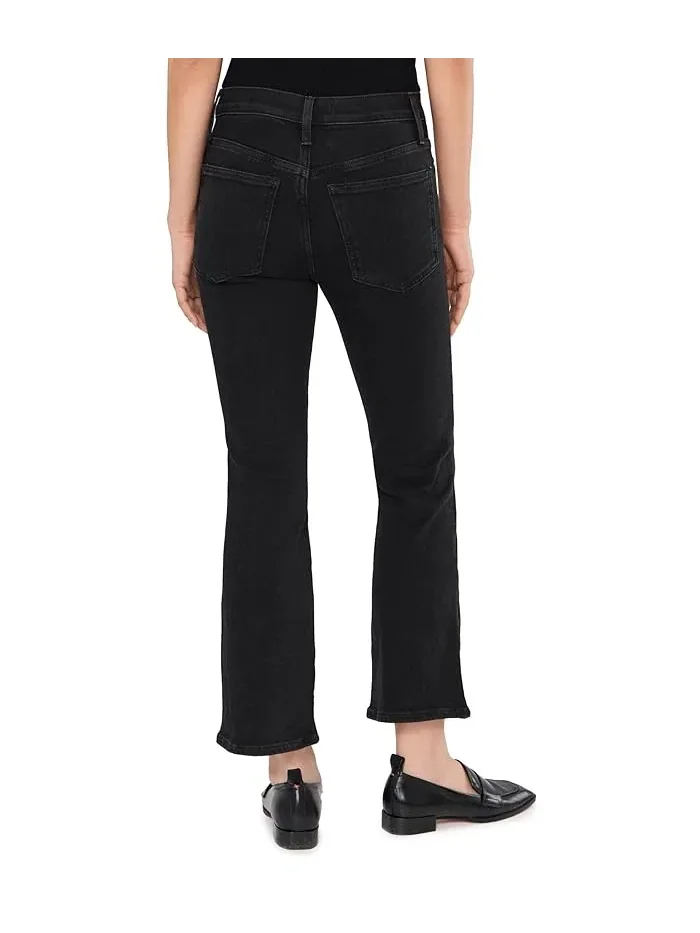 Джинсы клеш укороченные Madewell Stretch Flare Crop — 4