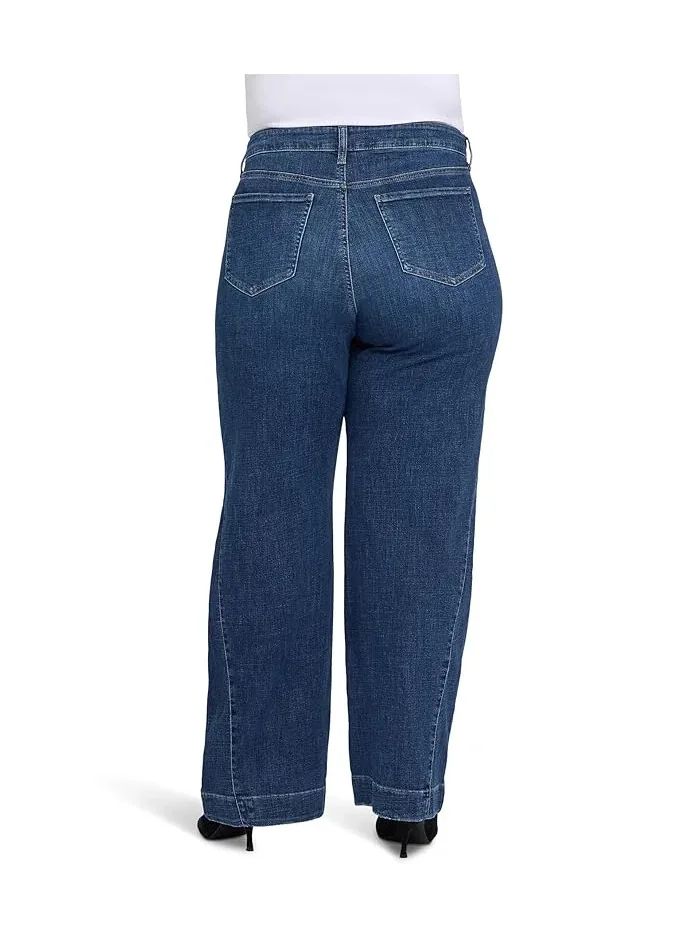 Джинсы широкие Teresa Side Seam NYDJ — 3