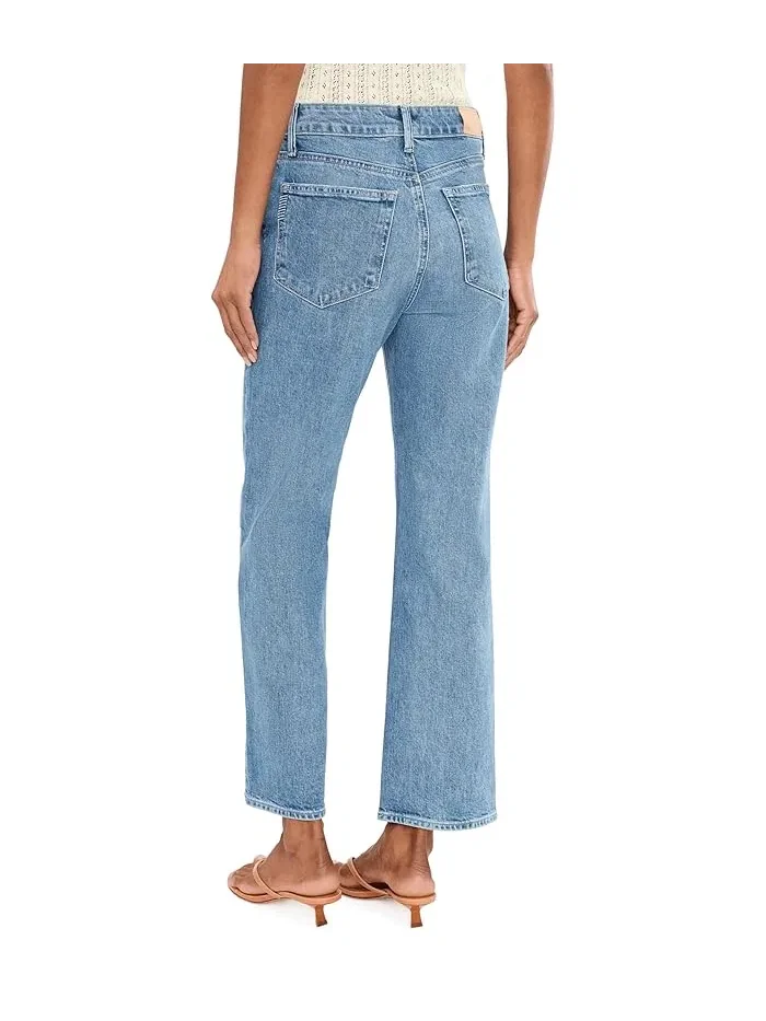 Джинсы прямые Stevie Ankle Seamed Beltloops Paige — 4