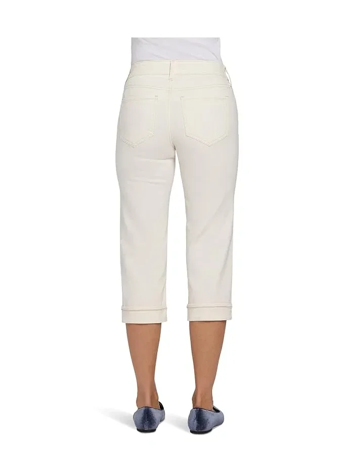 Джинсы укороченные с манжетами Marilyn Crop Cuff NYDJ — 3