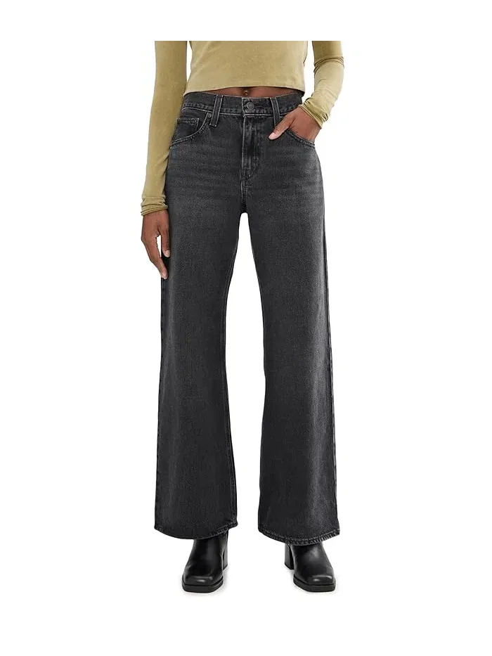 Джинсы свободные Middy Loose Boot Levi's Womens, Wandering Spirit Clean — 1