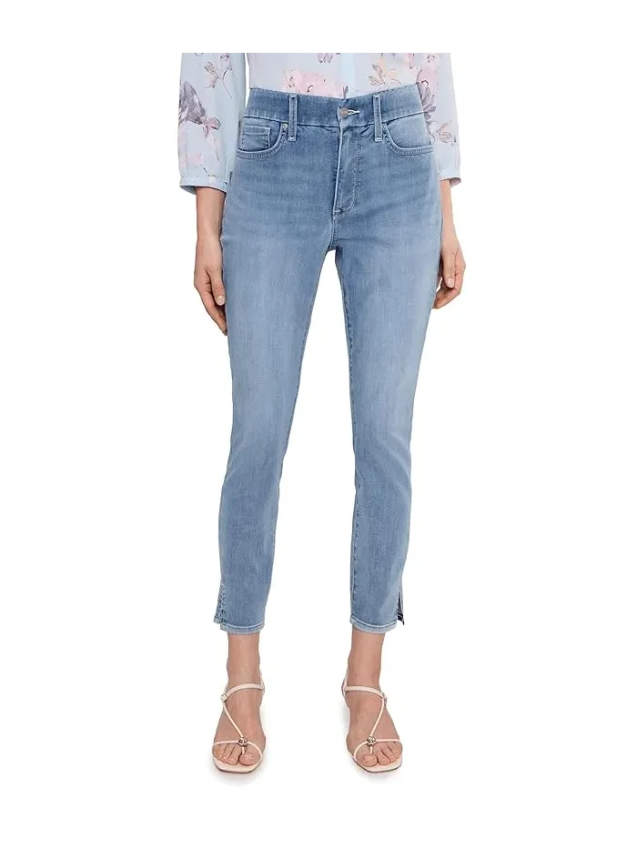 Джинсы скинни Ami Skinny Ankle Side Slit Jeans NYDJ — 1