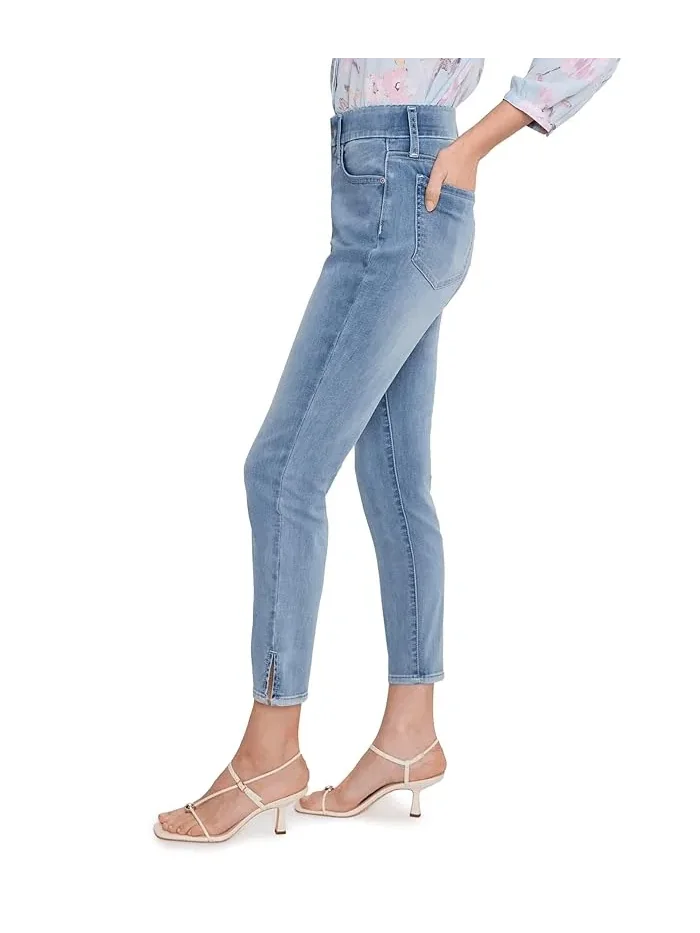Джинсы скинни Ami Skinny Ankle Side Slit Jeans NYDJ — 3