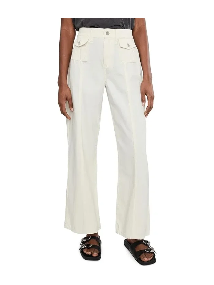 Джинсы широкие Lotta Ankle 7 For All Mankind, Linen Ostuni — 1
