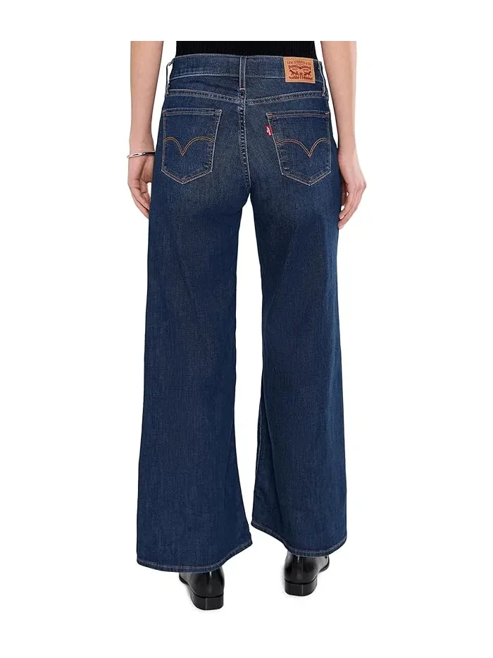 Джинсы с декоративными швами 318 Seamed Wide Leg Levi's Womens — 4