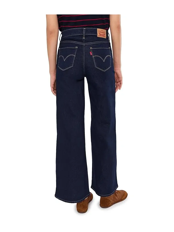 Джинсы широкие с отделкой швами 318 Seamed Wide Leg Levi's Womens — 4